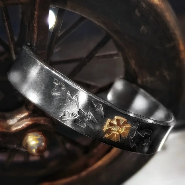 アクセサリー iron cross bangle k18 Iron Cross Bangle | 8UP