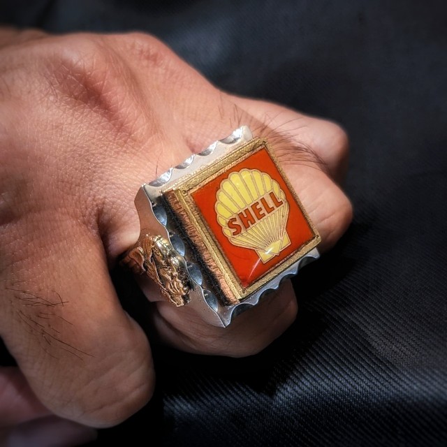 JUNK SMITH × 8UP Glorious Special Ring “SHELL” | 8UP