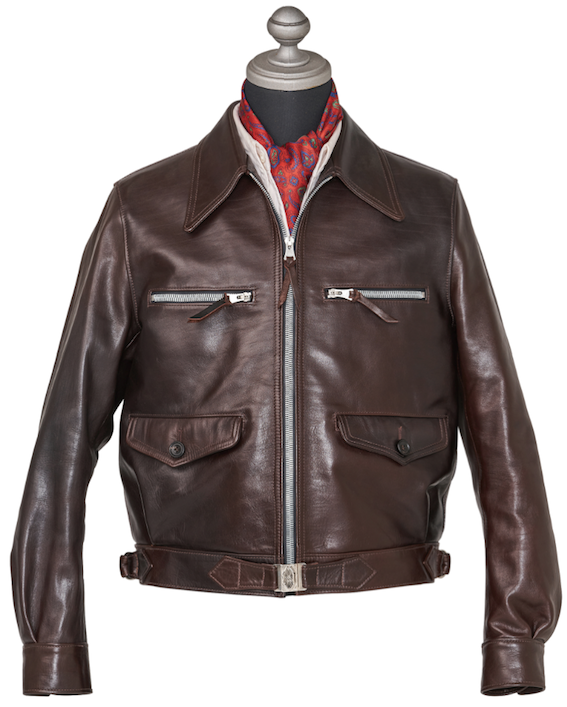 Hartmann leather store jacket