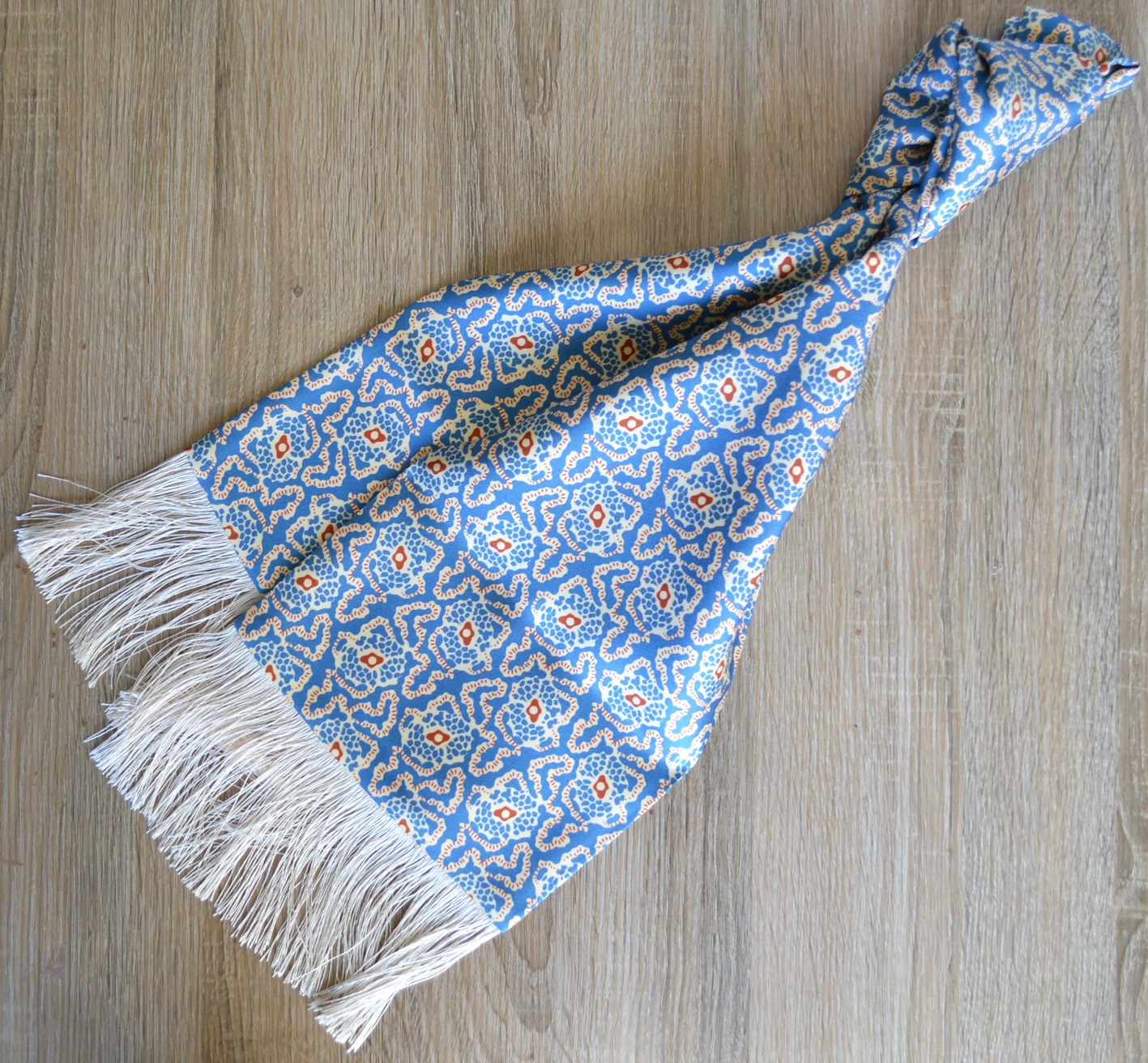 AST-024 ADAMLEY DAVID EVANS SILK PRINTED STOLE | ADJUSTABLE COSTUME