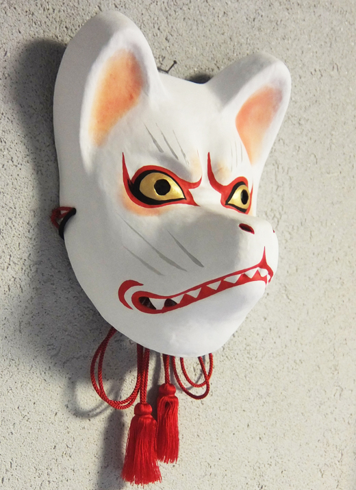 天狐面（白） | 秋津屋