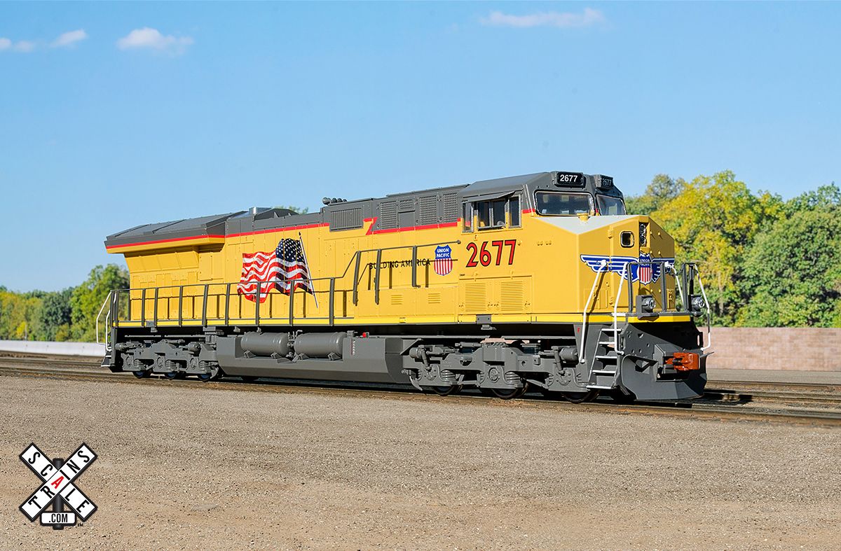 Scale trains STX10464 C45AH Tier 4 GEVo, Union Pacific 2683 DCC&サウンド ...