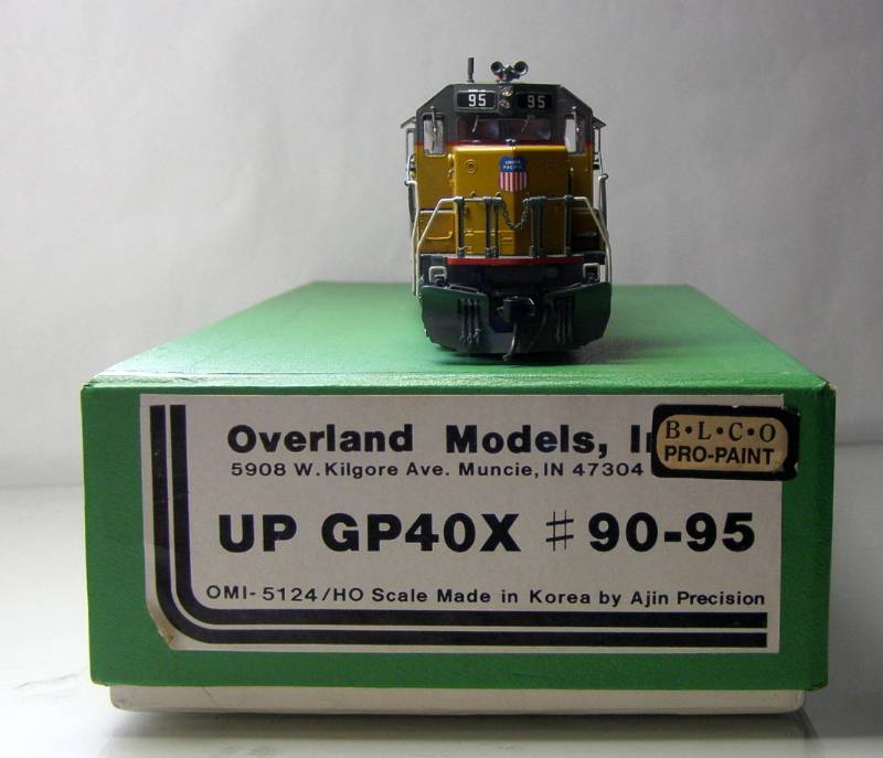 中古 オーバーランド/Ajin UP GP40X OMI/AJIN | アメリカ型鉄道模型と 
