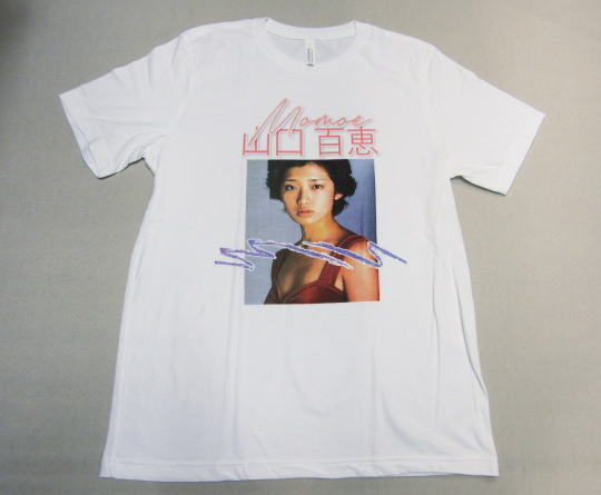 GOGD ジーオージーディー 半袖Tシャツ（山口百恵 ホワイト） | TAMAMI