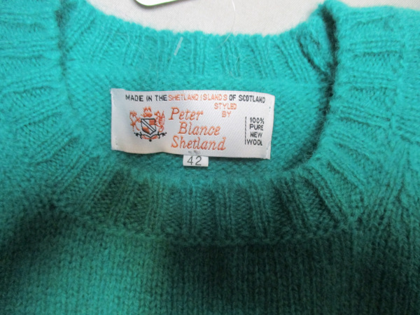 Peter Blance グリーン ニット セーター サイズ42 Peter Blance グリーン ニット セーター サイズ42 SELECT STORE SEPTIS