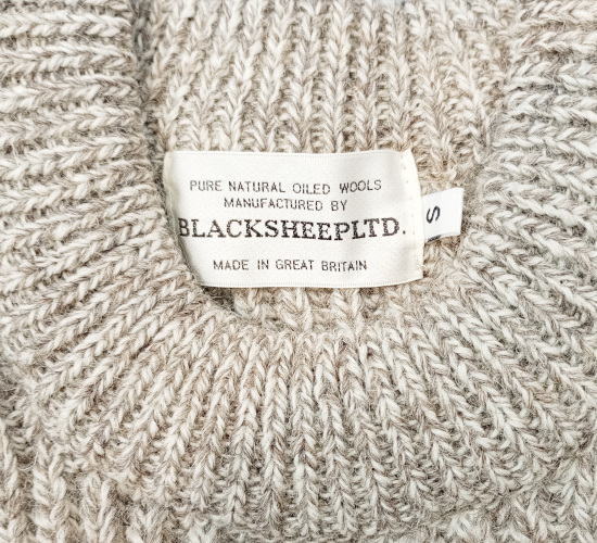 BLACK SHEEP ブラックシープ ハンティング クルーニット(ブラウン