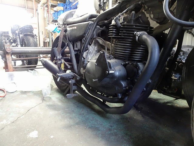 250TR用フルエキマフラーTYPE2 | ONLINE SHOP
