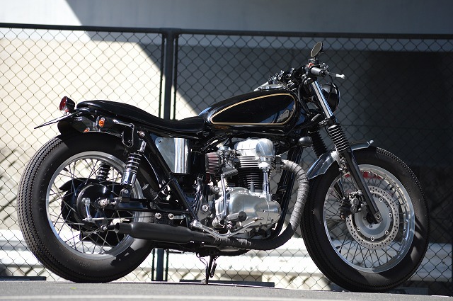w650取り外し　純正ウィンカー　SR400かw650 W650/400用 フロントウインカーステー「MOTOR ROCK」