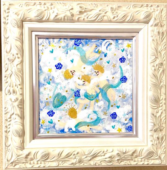 Delightful Angels＊Blue」（原画）（SOLD OUT） | ☆エレマリア