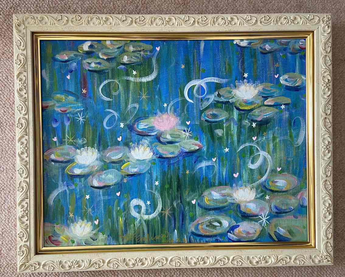 モネ睡蓮エレマリア(原画)（SOLD OUT） | ☆エレマリア