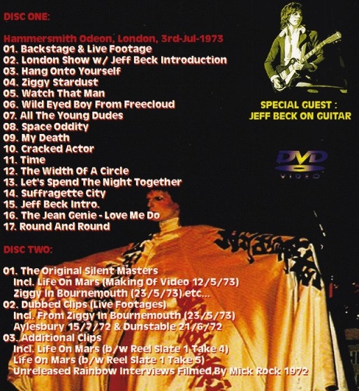 デヴィッド・ボウイ／ZIGGY LAST STAND -LIVE & RARITIES