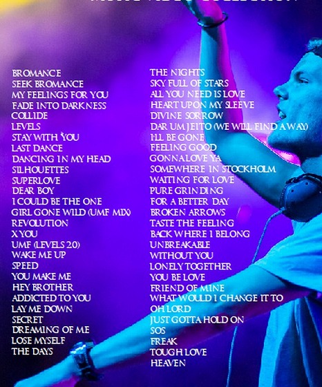 アヴィーチー Avicii 激レア 融かし 幻のチケット!