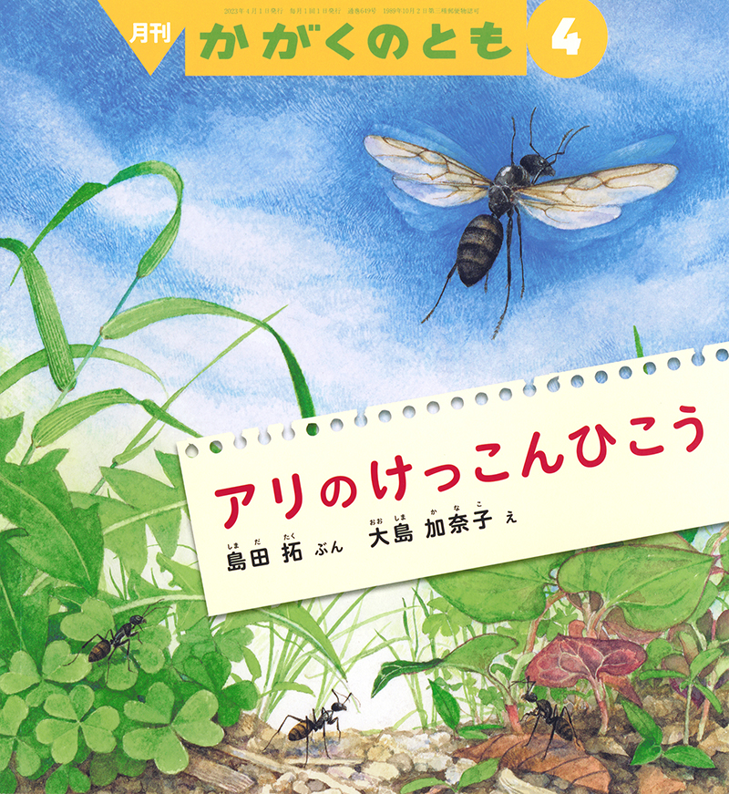 かがくのとも「アリのけっこんひこう」 | Ant Room Web Shop