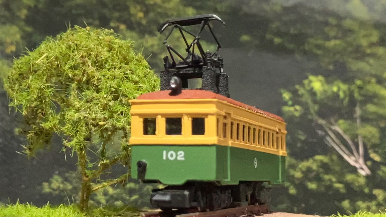 なろ急 電車 壱 草軽モハ ペーパーボディキット | あおぞら電車