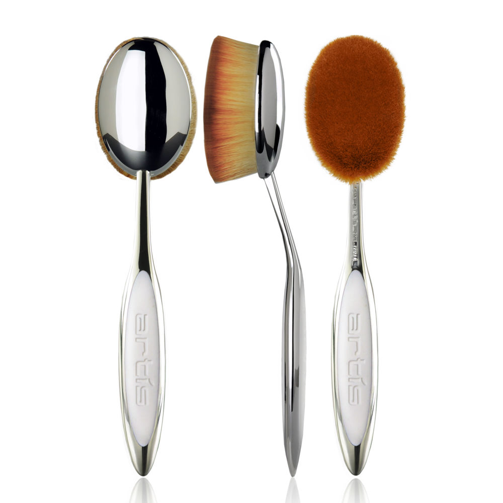 artis Elite Collection オーバルブラシ Mirror Artis Makeup Brushes Elite Collection Mirror Finish 10 Piece