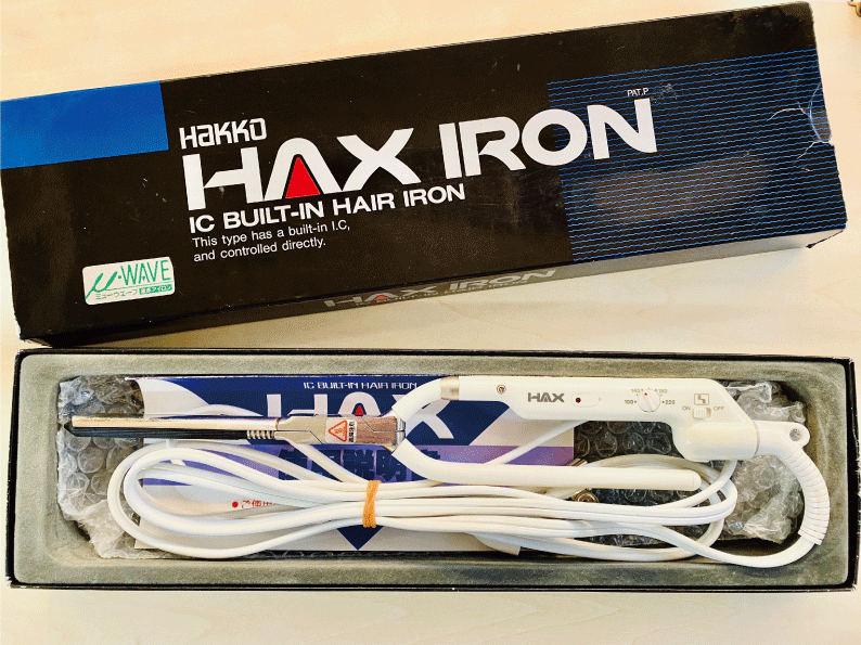 ヘアアイロンHAX IRON 丸6mm | ATELIER RAISIN