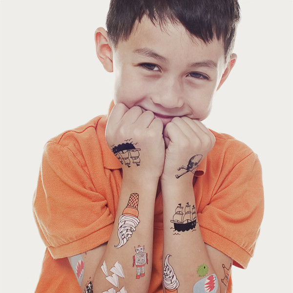 TATTLY KIDS MIX ONE タトゥリー キッズミックス1 POPなタトゥーシール