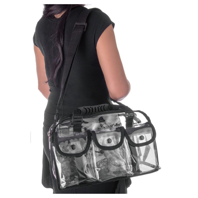 Monda Studio MST-250 Makeup Clear Bag Black | ATELIER RAISIN