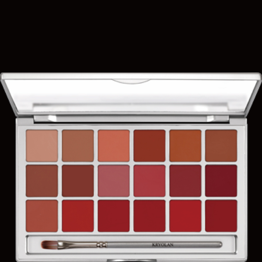 KRYOLAN LIP ROUGE SHEER PALETTE 18 COLORS | ATELIER RAISIN