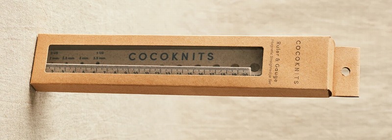 Cocoknits Ruler & Gauge - Magnetic Straightedge Set