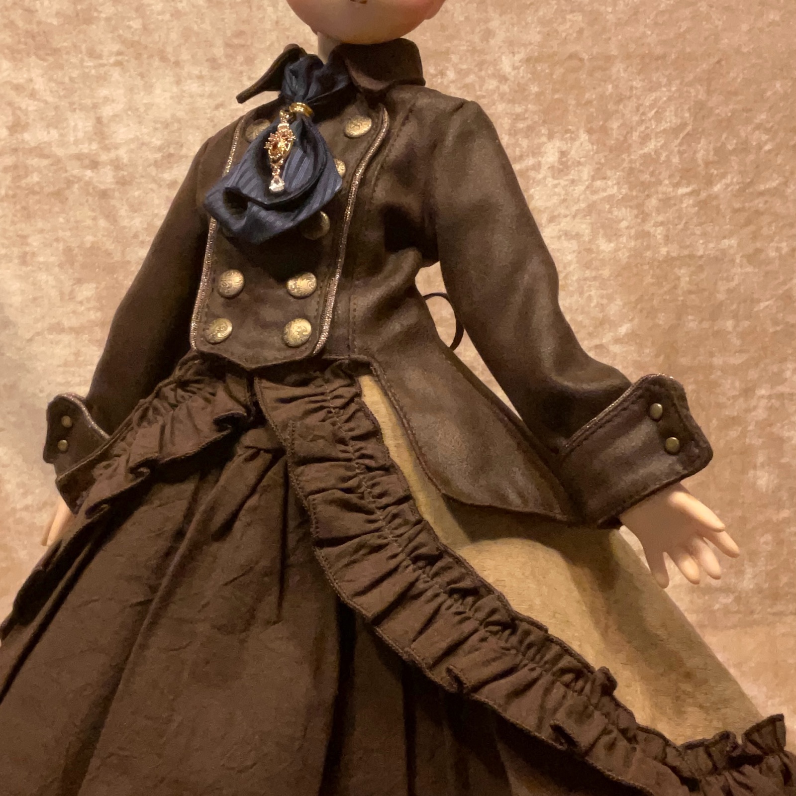 MDD・MSDジャケット【ランサー/ダークブラウン2】 - AZ-ONE×ADRAMELECH