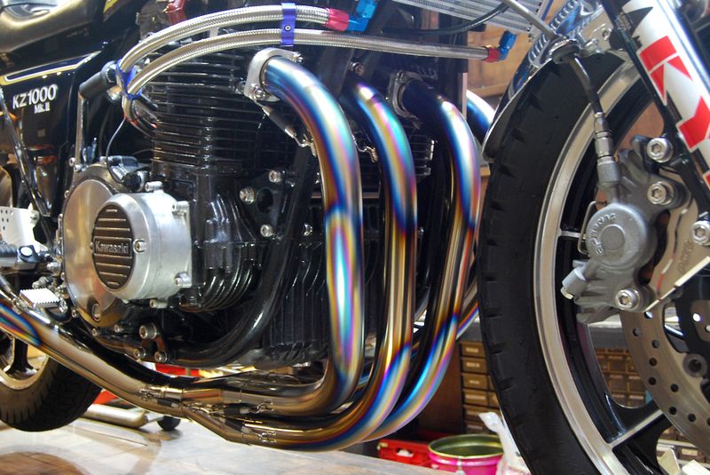 Bagus!フルチタンマフラーZ1000MK2/Z1/Z2 | Bagus! motor cycle