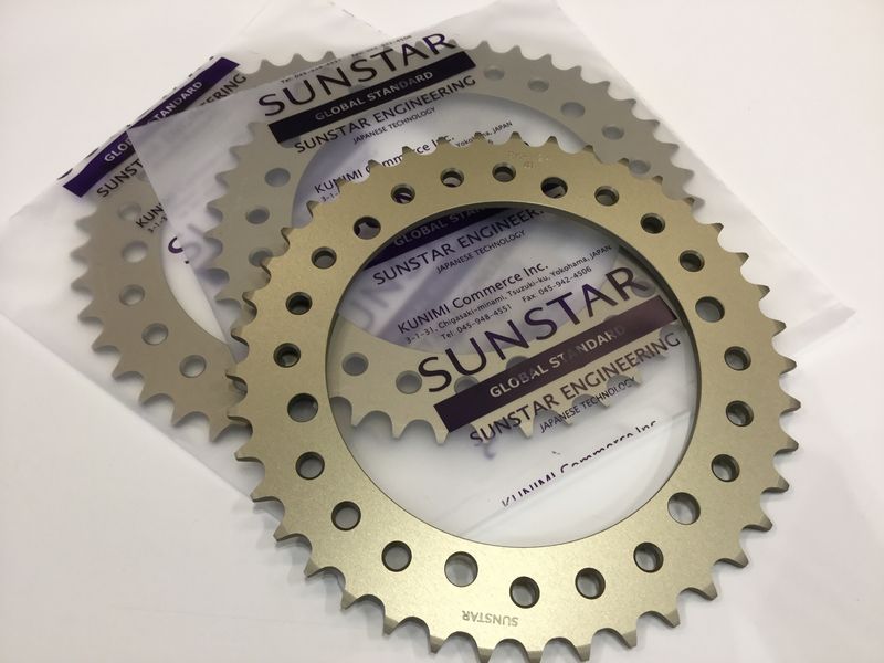 ゼファー750用RスプロケットZZR/ZRXホイール流用520コンバート41T/BG