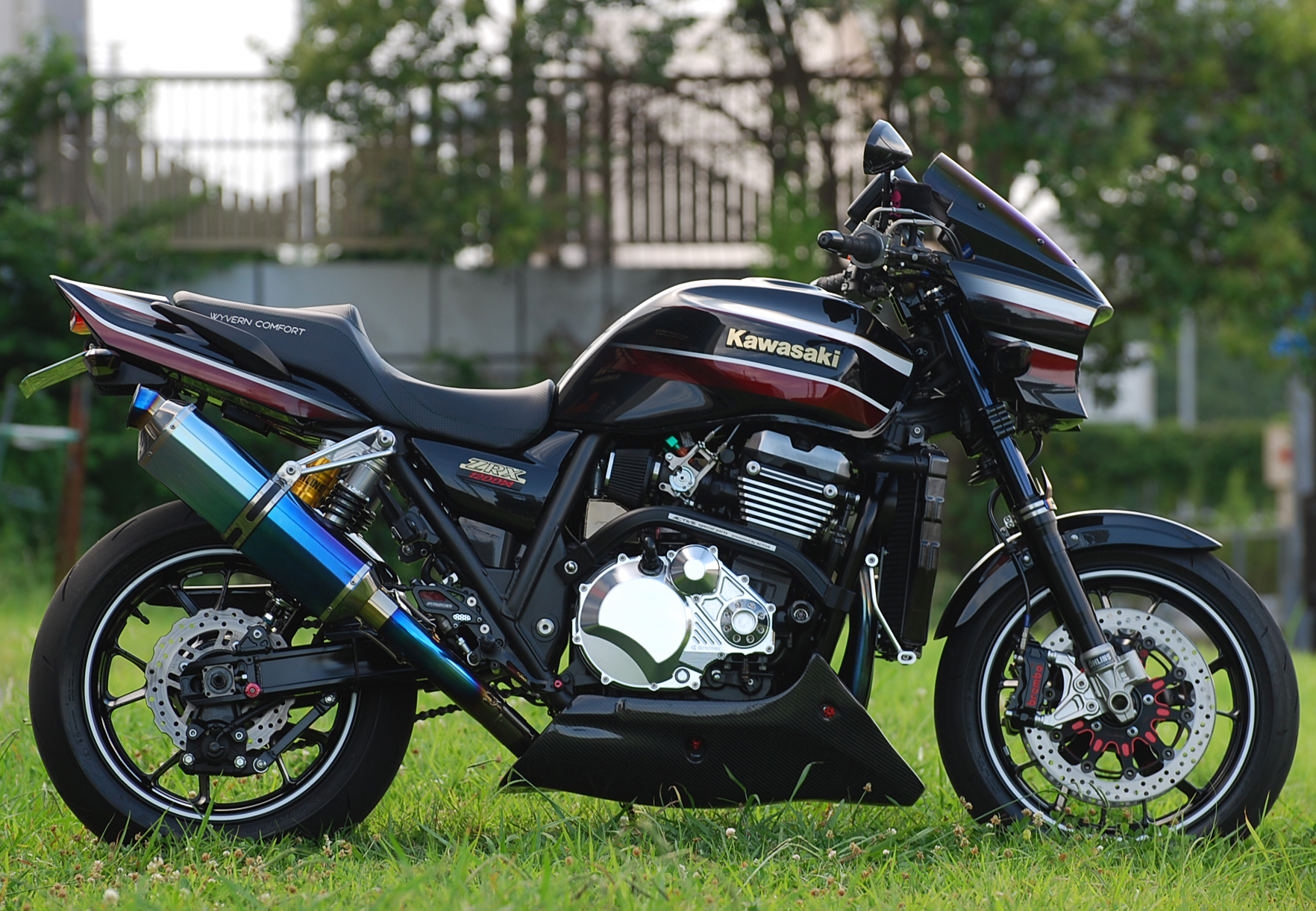 Bagus!一体式フェンダーレスキットZRX1200DAEG用ブラック | Bagus! motor  cycle（バグースモーターサイクル）直営Webショップ