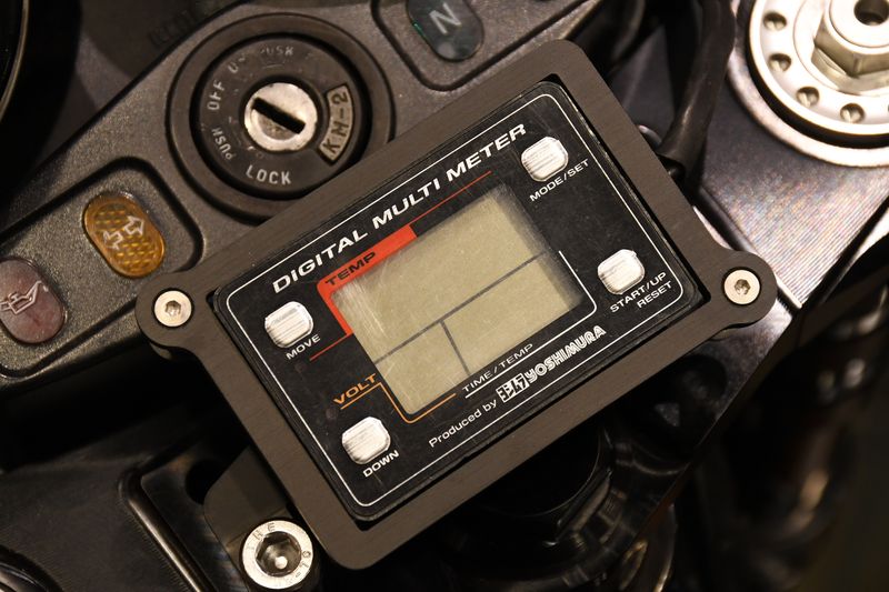 Bagus!テンプメーターステー“まるみえ君”シングル | Bagus! motor