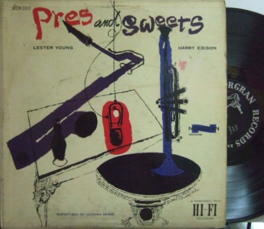 米Norgran monoLester Young &amp; Harry Edison&frasl;Pres And Sweets (Oscar