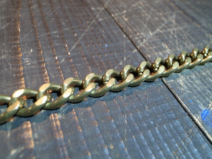 BLACK DALLAS ウォレットチェーン TYPE2 55cm 袋付 BLACK DALLAS/ブラックダラス WALLET CHAIN TYPE-2(LONG) 真鍮