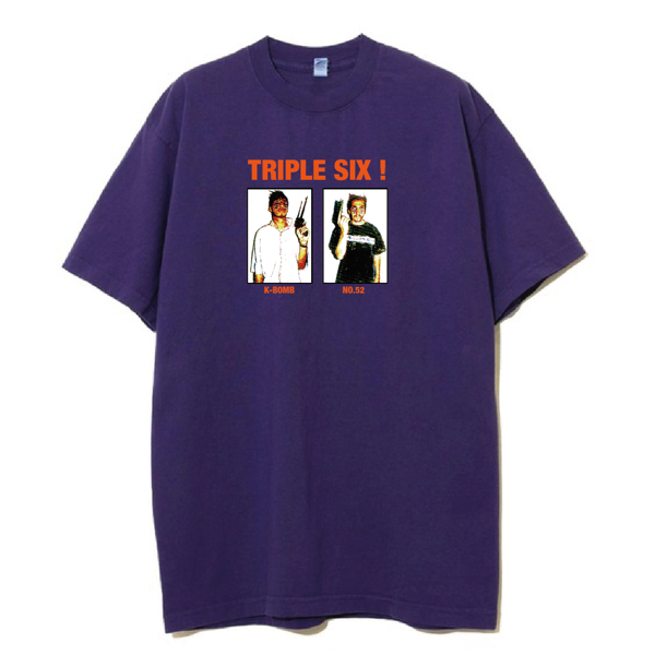blacksmoker records TRIPLE SIX Tシャツ - トップス