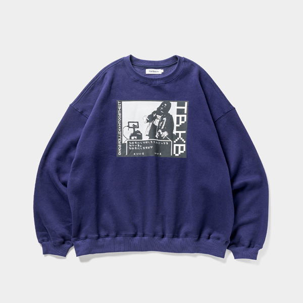 RPG CREW SWEATSHIRT / TIGHTBOOTH × KILLER BONG | BLACK SMOKER RECORDS