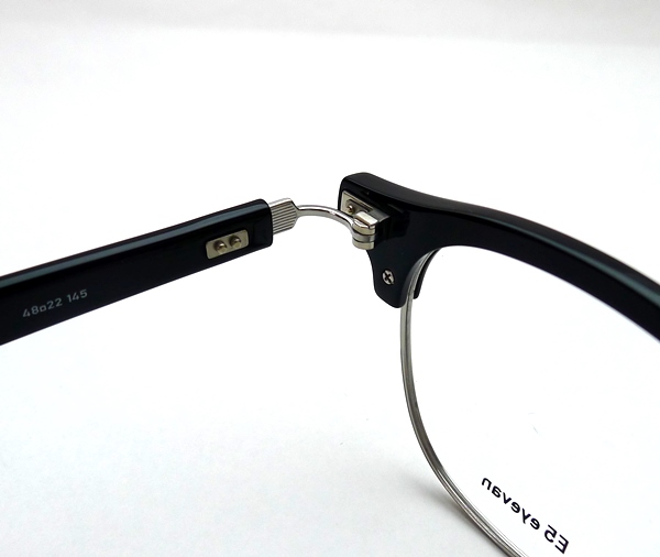 E5 eyevan（イーファイブ アイヴァン） c3 BK/ST｜メガネパーク・BLESS