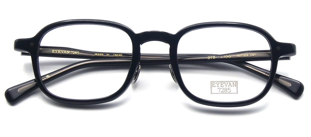 EYEVAN7285 1009 ブラックシルバー EYEVAN7285 1009 ブラックシルバー MODEL 1009 | EYEVAN 7285