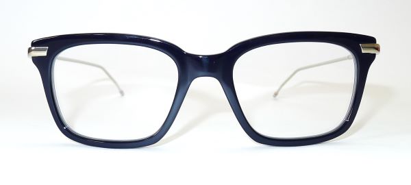 福山さんなど有名人も愛用する人気モデル】THOM BROWNE（トムブラウン） UEO701A-415-49（navy / silver） |  メガネパーク・ブレス オンラインショップ | メガネ・サングラスの通販サイト