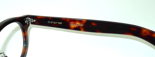 EYEVAN 7285/349/C.352/超美品/サングラス/ブラウン EYEVAN7285 349 c.352 ｜ メガネパーク・ブレス オンラインショップ