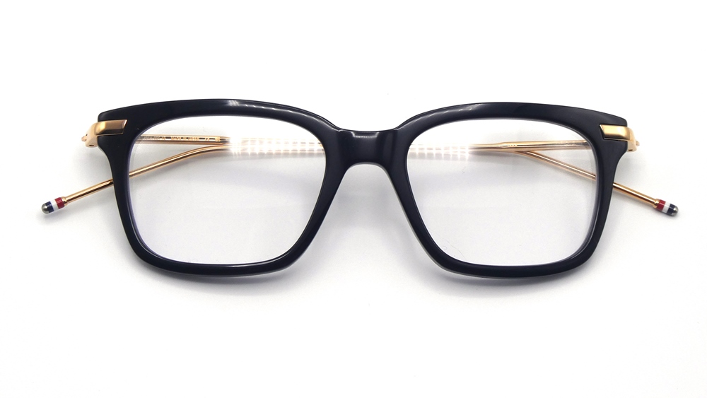THOM BROWNE（トムブラウン） UEO701A-001-49 black / 12k gold