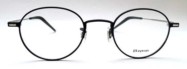 E5 eyevan（イーファイブ アイヴァン） m2 MBK/ST｜メガネパーク
