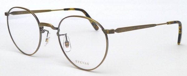 EYEVAN E-0020 AG アイヴァン　アンティークゴールド 通販】E-0020 AGカラー┃ EYEVAN正規取扱店 Visio