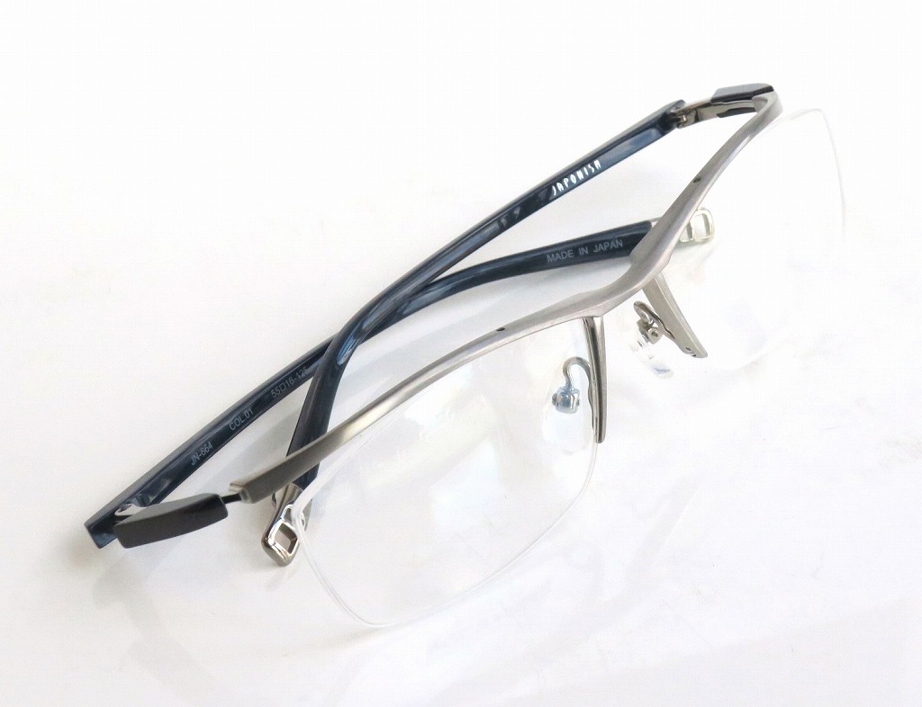 JAPONISM JN-664 Col.01 (Titanium) ｜ メガネパーク・ブレス