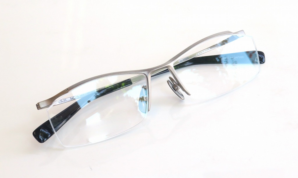 JAPONISM JN-413 999.9 メガネ シルバー フレーム JAPONISM JN-570R Col.01（Mat titanium） ｜ メガネパーク・ブレス