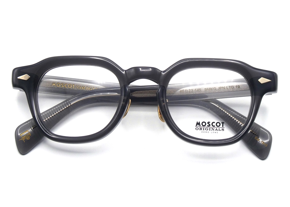 MOSCOT DOLT(ドルト)サイズ44 ブラック MOSCOT(モスコット) DOLT（ドルト） COL.SMKG 日本限定モデル第19弾