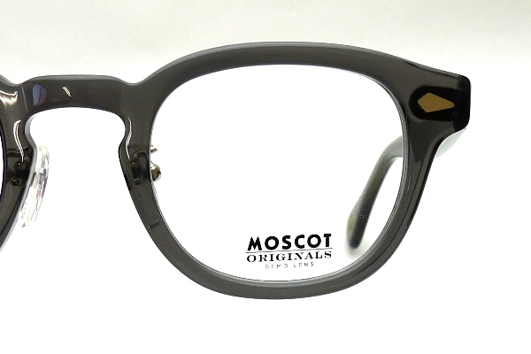 LEMTOSHの46サイズのメタルノーズパッドモデル】MOSCOT（モスコット） LEMTOSH-MP（レムトッシュ・メタルノーズパッド）  COL.GREY 46サイズ | メガネパーク・ブレス オンラインショップ | メガネ・サングラスの通販サイト