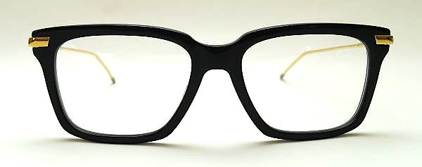 THOM BROWNE（トムブラウン） UEO701A-001-51 Shiny black / 12k gold 