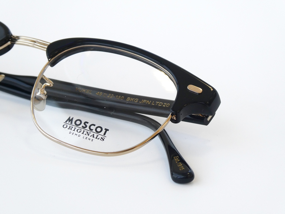 MOSCOT(モスコット) YUKEL(ユケル) COL.BKG 日本限定モデル第20弾 JPN