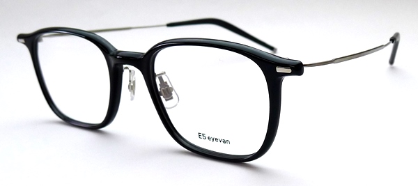 E5 eyevan（イーファイブ アイヴァン） p3 BK/ST｜メガネパーク・BLESS