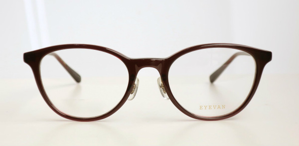 EYEVAN Kirsty ブラウン アイヴァン KIRSTY/ EYEVAN アイヴァン最新作2！ メガネ正規取扱い店舗