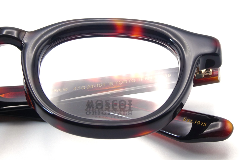 MOSCOT(モスコット) DAHVEN（ダーベン） COL. B TORTG 日本限定モデル