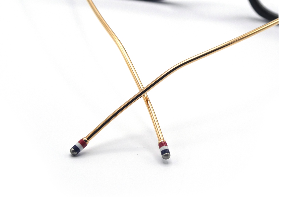 THOM BROWNE（トムブラウン） UEO701A-001-49 black / 12k gold